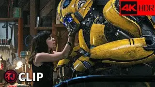 Charlie Meets Bumblebee - Warehouse Scene - / Bumblebee (2018)