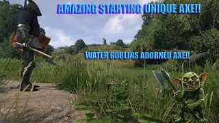 Best starting axe in starting region KCD2. Unique Water Goblin axe