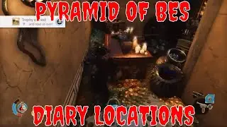 Strange Brigade - Pyramid of Bes DLC - Diary Locations
