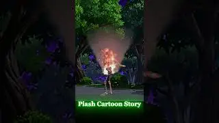 Fire 🔥 kongkal dance #horror #cartoon #horrorcarton Piash Cartoon Story