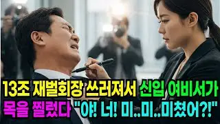 13조 백만장자 재벌회장 쓰러지자 신입 여비서가 싸인펜으로 목을 찔렀다. 야! 너! 미..미..미쳤어!! 라고 비서실장이 소리치는데   인생사연/ 오디오북
