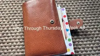 Flip Through Thursday / Week 43 / October 2024 // Pink Planner Girl