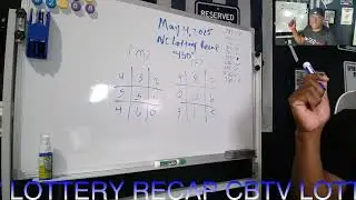 CBTV Lottery Recap: NC Pick 3 Results (May 4 - May 10, 2025)