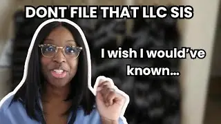 BEFORE YOU FILE YOUR LLC WATCH THIS FIRST