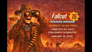 Complete All Daily Challenges in Minutes &ndash; Fallout 76