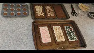 Christmas Peanut Butter and Chocolate Fudge and Chocolate Bars (12.19.2025)