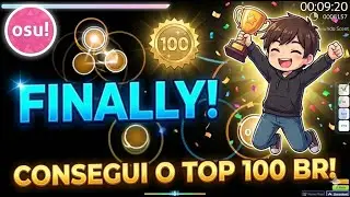 OSU! FINALLY! CONSEGUI O TOP 100 BR!!!!!!!!!!!!!!!!!!