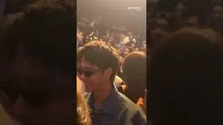 WANG YIBO : CHANEL Prince Yibo smiled in a conversation [SHENZHEN CHANEL Cruise 2023/24 Show​]