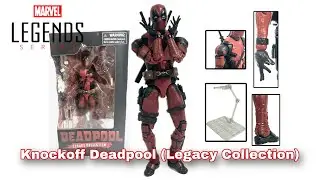 Toy review - Knockoff ML Legacy Collection Deadpool - with Bye Bye Bye (NSYNC) slideshow