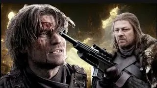 Ned stark argueing with cersie Lannister over a cockroach