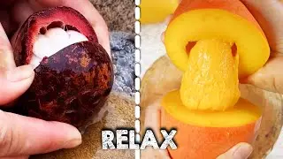 Tropical Fruit Peeling Tactics | Relaxing Video Collections and More