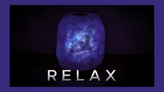 ✨ Glowing Purple Salt Lamp Night Light &ndash; Sleep & Relaxation Aid ✨7 HOURS
