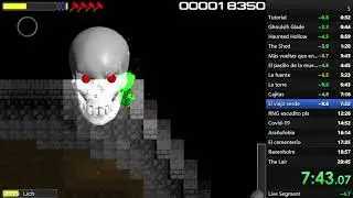 Speedrun - The Adventures of Bouapha: Spooky Castle - World Record - 19 min 19 seg (19:19.08)