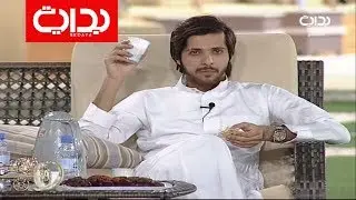غازي المطيري وجلسة صامتة مع الشاورما | #زد_رصيدك14