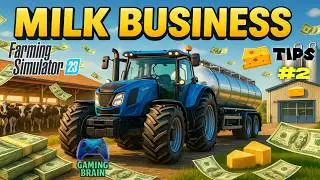 FS23 Dairy Production Cost 💸 | How Much to Start Dairy in FS23 | FS23 Starting Tips #2 #fs23 #fstips