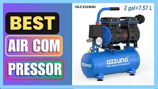 Best AZZUNO Silent Air Compressor 2 Gallon Quiet