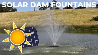 Solar Dam Fountains - Diana 3hp Centrifugal Floating Fountain