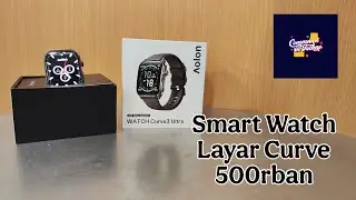 Unboxing And Review Smartwatch Aolon Curve 3 Ultra  #unboxing #smartwatch #aolon #trending 