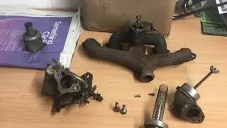 SU carburettor repair: strip and examine.