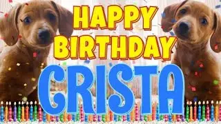 Happy Birthday Crista! ( Funny Talking Dogs ) What Is Free On My Birthday