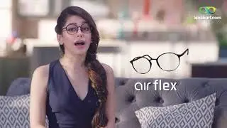 Lenskart Airflex | Ultra-light, Super Flexible Glasses ft Alaya F