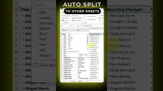 How to split master sheet data into other sheets in excel using pivot. (Step by step tutorial)
