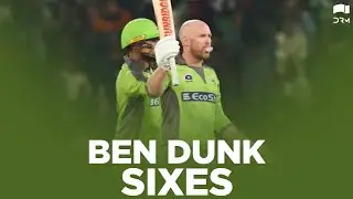 Ben Dunk Sixes | HBL PSL 2020 | MB2T