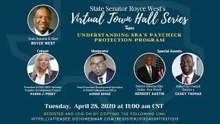 Senator Royce West: SBA's Payment Protection Program