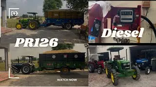 17/09/2025 ਜ਼ੀਰੀ PR 126 ਕਟਾਈ day one ਡੀਜ਼ਲ ਮਾਈਲੇਜ 5210 3630 241 