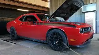 2014 Dodge Challenger RT with Headers, Cold Air Intake, and SHP Custom Tuning.