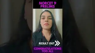 Norcet 9 Prelims Result Out 2025 | Check AIIMS NORCET Prelims Result #shorts #norcet9 #resultout