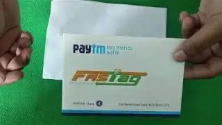 Заказ, распаковка и установка Fast Tag от Paytm #распаковка #установка #paytm #fasttag