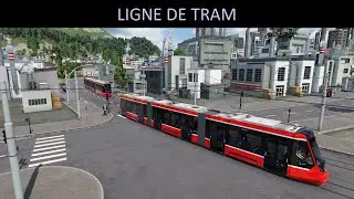 Transport Fever 2 - Map 10 - Tram TCV A - Coeur-Vall&eacute;e - &eacute;volution 5