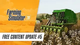 Farming Simulator 20: Free Content Update #5 now available!