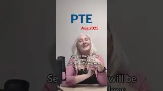PTE Aug 2025 Changes