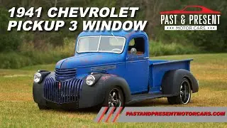 1941 Chevy Pickup Blue 3 Window 5 Speed 1P6401