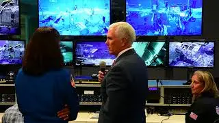 NASA TV Video File Vice President Pence visits JSC August 23, 2018
