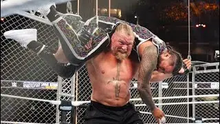 Брок Леснар F5 Suplex City WWE WarGames 2025 Полные лучшие моменты