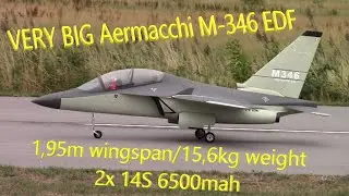 IMPRESSIVE Aermacchi M-346 EDF flying at Schwandorf 2022