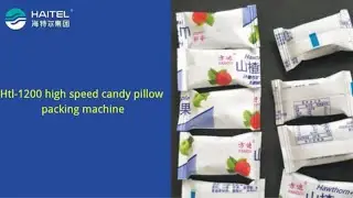 🚀 Introducing the Future of Candy Packaging: The High-Speed Candy Pillow Packing Machine! 🍬