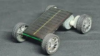 Free Energy DC Motor Car | Making Solar Powered DC Motor Car 