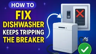 Dishwasher Keeps Tripping The Breaker? FIX