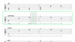 PAUL GILBERT ● I Cannot Tell a Lie [ Isolated Guitar 1 + TAB ]