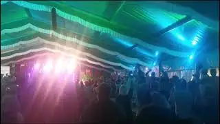 Thalheim Erzgebirge Stadtfest 2025 das Steigerlied im Festzelt.