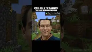 Hero of the Village - The Boys Minecraft Meme #shorts #minecraft
