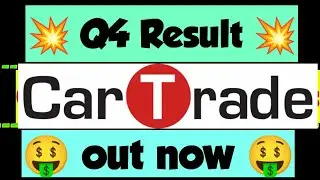 Cartrade Q4 Result | Cartrade update | Cartrade Share