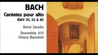 J. S. Bach - Cantates Pour Alto - R. Jacobs