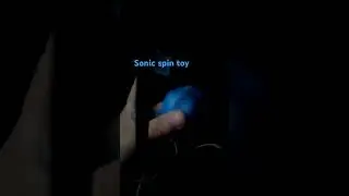 sonic spin toy