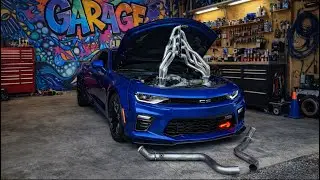  Installing Long-Tube Headers on my Camaro 2SS *headphone warning*