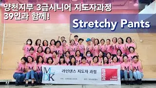 Stretchy Pants LINEDANCE/민라인댄스코리아 3급 지도자과정 39인과 함께/양천지부 임항아 지부장님(Muse)/초급라인댄스/라인댄스 지도자자격증 도전